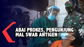 Mendekati Lebaran Mal Dipenuhi Pengunjung Satgas Siapkan Swab Antigen [upl. by Attenna]