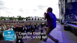 Cage the Elephant  In One Ear  Festival dété de Québec 2011 [upl. by Au506]