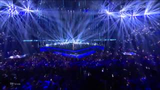 Ruth Lorenzo  Dancing in the rain Spain LIVE Eurovision Song Contest 2014 Grand Final [upl. by Ecirtaed]