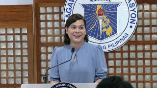 Sara Duterte resigns as DepEd secretary holds press conference [upl. by Angele814]