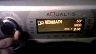 Hotpoint Aqualtis AQ113D6971 11KG Washing Machine [upl. by Monetta421]