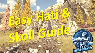 Easy Hati amp Skoll Guide Fjordur  Ark Survival Evolved [upl. by Aiekal]