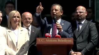 CHP Genel Başkanı Özgür Özel Atakum Belediyesinde  Samsun  20052024 [upl. by Eelynnhoj]