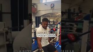 ANTHONY JOSHUA ROCKED IN SPARRING  SPARS AMATEURS AT FINCHLEY BOXING CLUB [upl. by Frisse542]