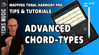 Mapping Tonal Harmony Pro Tips amp Tutorials Chord Types ver 977 for iOS musiceducation [upl. by Kamaria]