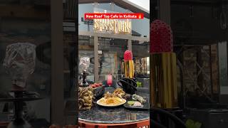 New rooftop cafe in Kolkata 🔥 The sky story luxury rooftop cafe 😍 pub in Parkstreet rooftop [upl. by Odeen]