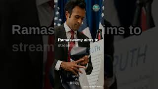 Vivek Ramaswamy Returns to Push His Plans to Slash the Government trump2024 foryou fypシ゚viral [upl. by Ennayoj]