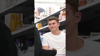 Stealing from People’s Carts PRANK Goes Right 🤣 kaneljoseph funny [upl. by Mile]