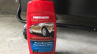 Mothers Pure Brazilian Carnauba Wax review [upl. by Nednil]