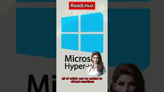 HyperV Intro microsoft windows hypervisor RaadLinuxME [upl. by Aisinut]