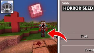 MINECRAFT MOST HORROR SEED  Minicraft scary seed in 2024 [upl. by Ettelimay900]