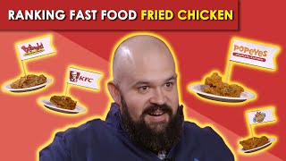 Ranking Fast Food Fried Chicken  Bless Your Rank [upl. by Nospmoht]