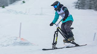 Skibike RADEŠEVO 2 Platak Champioship Training Session on SLEDGEHAMMER TRIXY and INSTA360 ONE X3 [upl. by Falzetta]