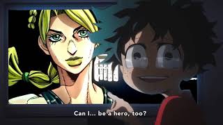 Deku reacts to the Stone Ocean trailer [upl. by Valery]