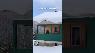 Gulmarg in January shorts trending youtubeshorts lifestyle travel kashmir gulmarg winter [upl. by Eachelle]