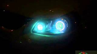 V320 Night glow Dual projector headlights Maruti Suzuki SX4 by Mxsmotosport [upl. by Erikson]