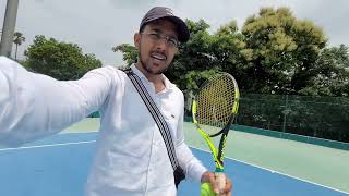 Playing Tennis after 2 years🎾  Best Tennis Club in Patna  Best Tennis Academy in Patna Airport [upl. by Yrekaz1]