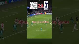 Ajax Vs Tottenham Hotspur  UCL Semi Finals 2019 shorts football [upl. by Furey]