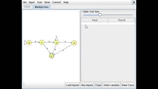 Autómata Finito determinista JFLAP [upl. by Solakcin928]