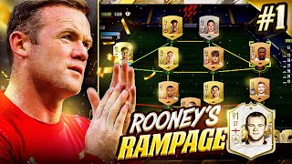 BUYING BASE ICON ROONEY ROONEYS RAMPAGE 4 FIFA 22 [upl. by Aubin623]