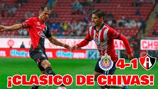 PERDIO ATLAS CLASICO TAPATIO LIGA MX APERTURA 2023 JORNADA 12  EN ZONA FUT [upl. by Idou]