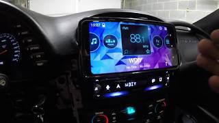 C5 Z06 Corvette Single Din Radio Installation  Pioneer SPH10BT [upl. by Eedia]