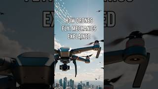 How Drones Fly Mechanics Explained drones technology aerial innovation aviation [upl. by Killoran]