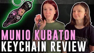 Munio Kubaton Keychain Unboxing Review and Munio Vs Rebel Tactical Pen [upl. by Laeria]