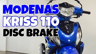 Modenas Kriss 110 Disc Brake Blue 2021 [upl. by Jordans]