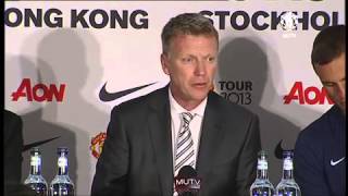 David Moyess first press conference as Manchester United coach Full video [upl. by Jaquelyn562]