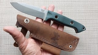 Нож Benchmade 162 BUSHCRAFTER Хорошей рукояти много не бывает [upl. by Garrik]