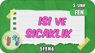 Isı ve Sıcaklık 📗 tonguçCUP 2Sezon  5FEN6 2024 [upl. by Rollie]