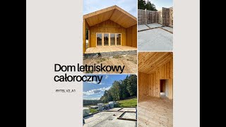 Dom letniskowy całoroczny RYTEL 45 m2 Liczba pokoi  3 [upl. by Rosena]