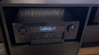 Denon X4800H Power On Sound [upl. by Mayman]