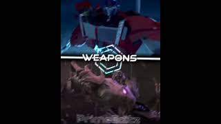 Megatrontfp vs Optimus Prime tfp [upl. by Etterb]