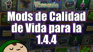 Terraria 144 Recomendando Mods de Calidad de Vida [upl. by Enelyar]