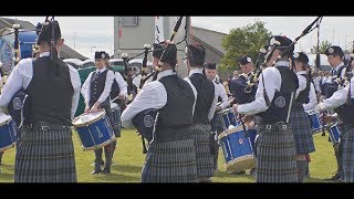 Lomond and Clyde Pipe Bands Grade One Debut at the Paisley Championships [upl. by Laniger]