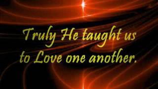 O Holy Night by Kenny Rogers with Lyrics [upl. by Nylhsa]