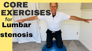 CORE EXERCISES for LUMBAR SPINAL STENOSIS [upl. by Yblok985]