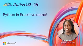 Python in Excel live demo [upl. by Mariano878]