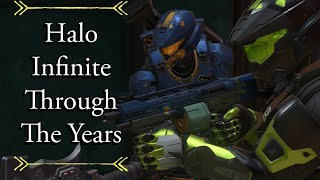 Halo Infinite Through The Years A Compilation [upl. by Darci130]