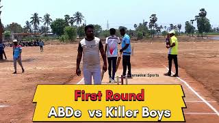 ABDe Selavadi vs killer Boys  Mhai Bharathi Magic Boys Cricket Clubin 10th year 30k tournament ipl [upl. by Lengel701]