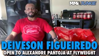 Deiveson Figueiredo Says Weight Cut No Issue for Alexandre Pantoja Rematch But Still Wants 135 Belt [upl. by Nadruoj]