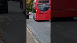 E161 departing Plumstead Common Rd for QEH bus londonbus fortheloveofbuses [upl. by Holbrooke]