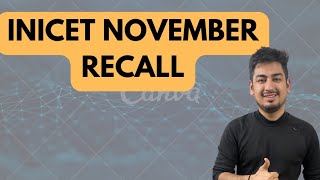 INICET November recall 4 ll inicet neetpg2024round2expectedcutoff neetpg [upl. by Akenaj]