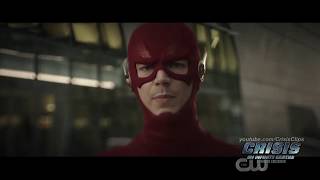 Barry Learns About Olivers Sacrifice Crisis on Infinite Earths Crossover HD [upl. by Treblihp]