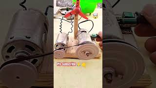 Testing Free Energy Generation with a 775 DC Motor Can It Power a Fan ✅ shorts diy science [upl. by Sapers307]