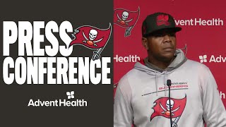 Byron Leftwich quotWere Working To Be Betterquot  Press Conference [upl. by Esinel242]