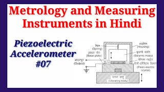 Piezoelectric Accelerometer Hindi  Metrology [upl. by Anirroc]