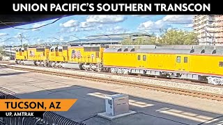 Tucson Arizona USA  Virtual Railfan LIVE [upl. by Dre664]